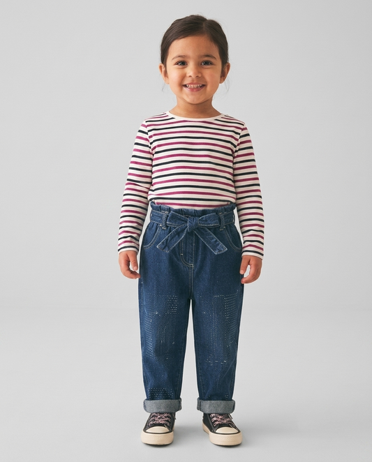 Bow Belt Jeans