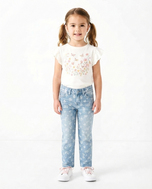 Printed Slim Jeans