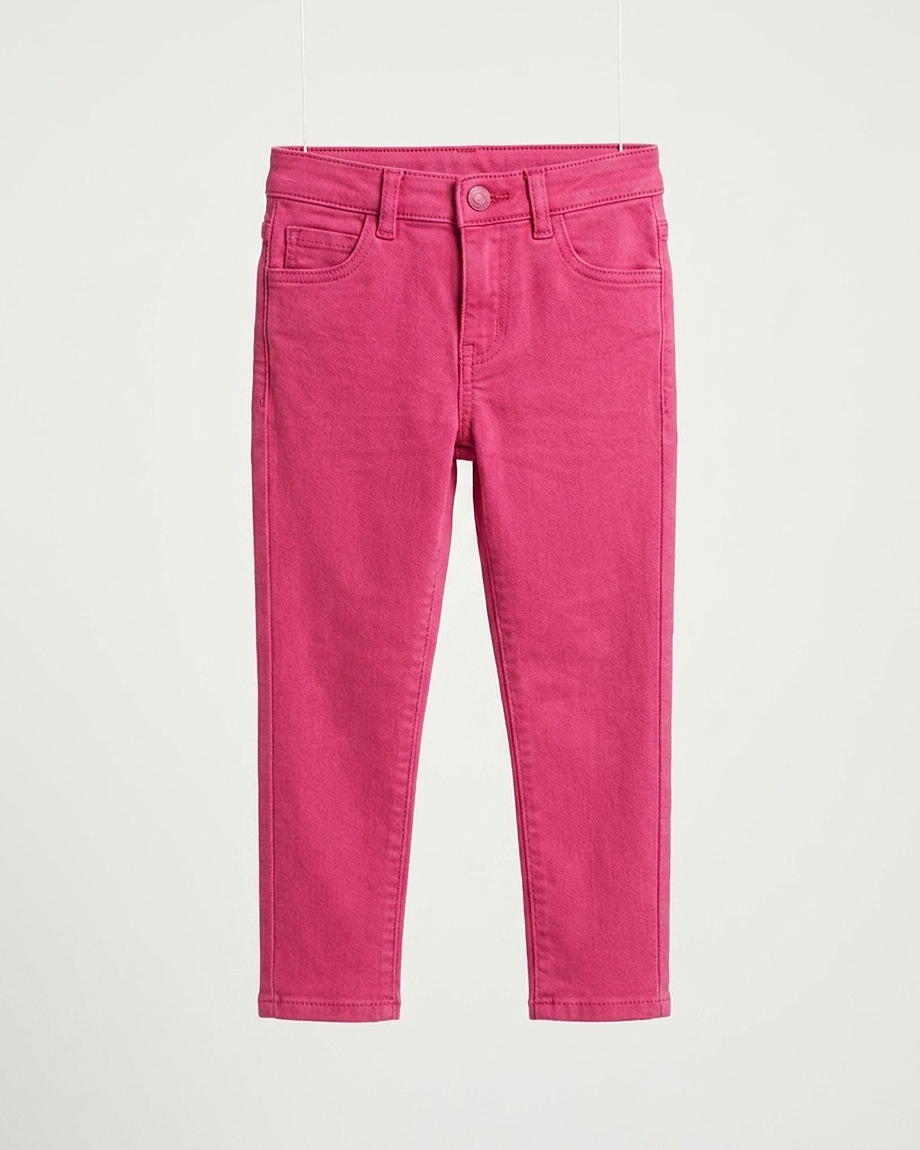 Fuchsia Skinny Jeans for Baby Girls