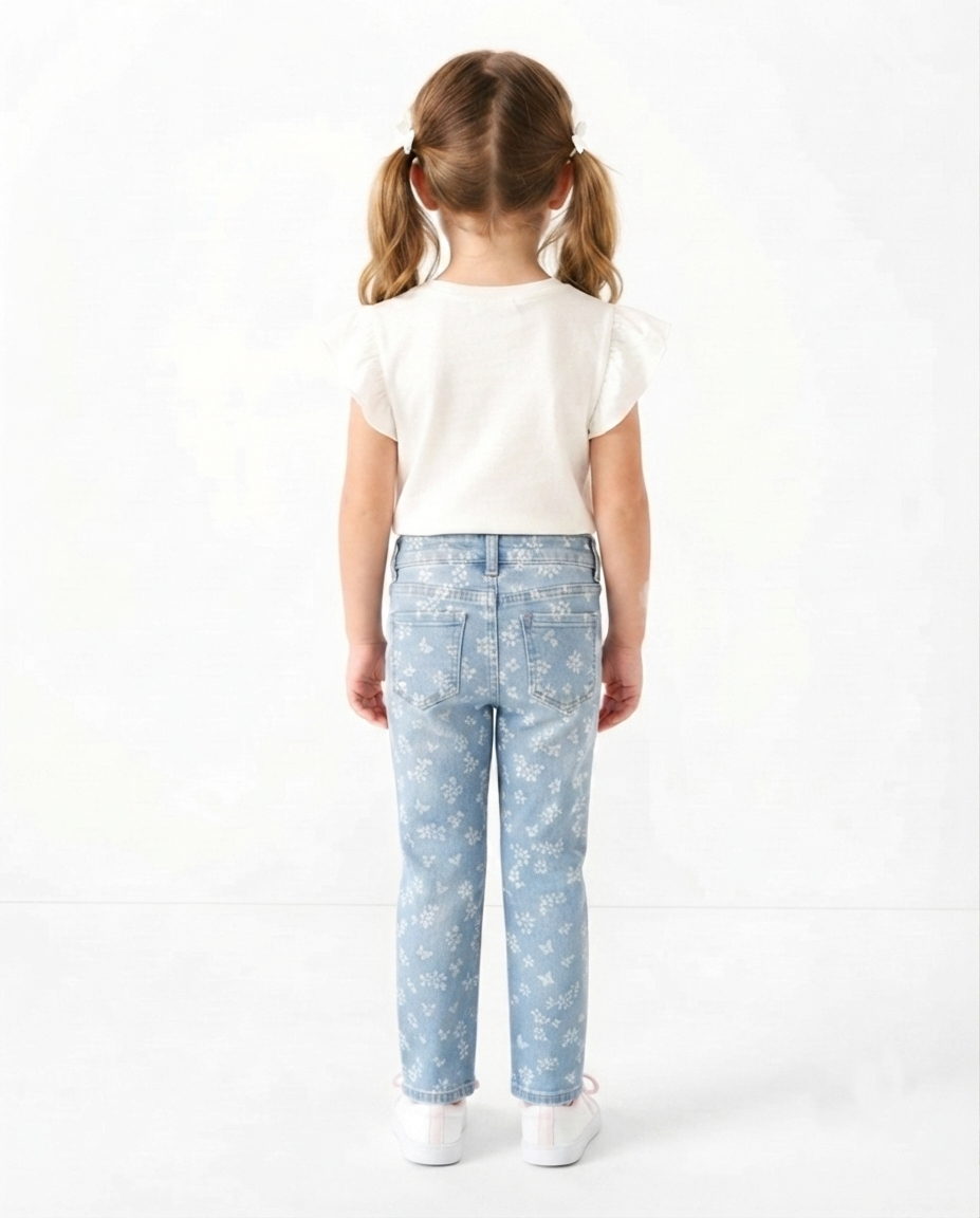 Printed Slim Jeans