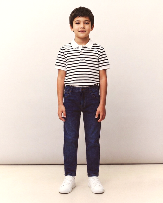 Deep Blue Boy's Jeans