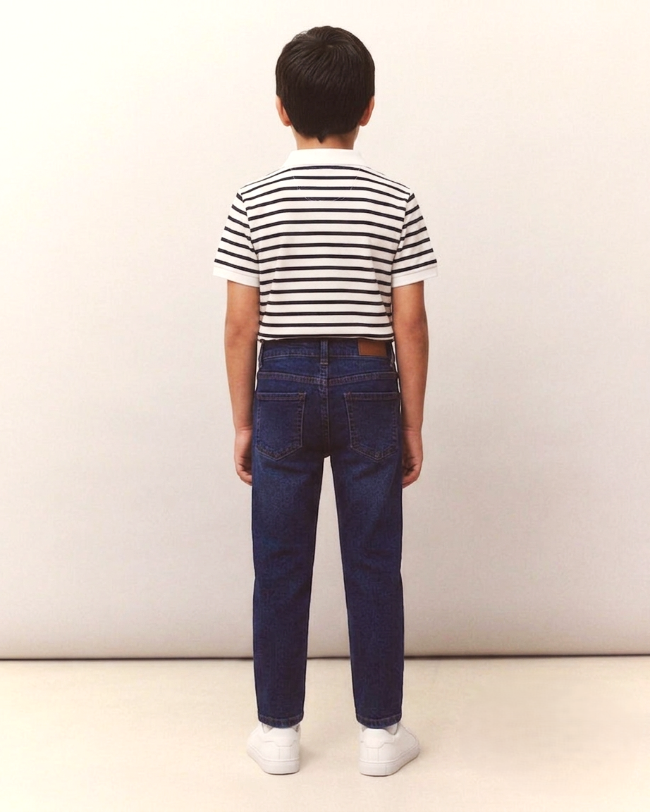 Deep Blue Boy's Jeans
