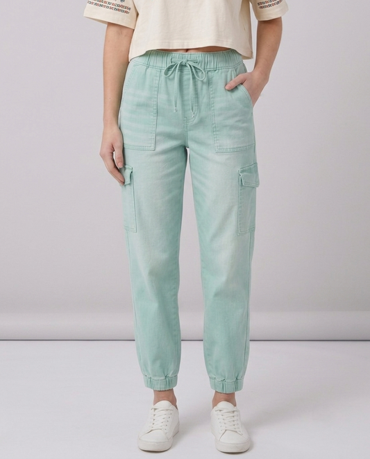 Summer Green Jogger Pant