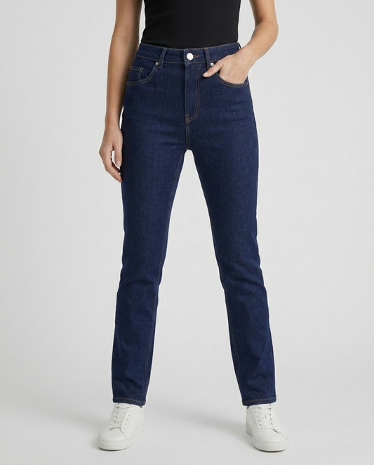 Slim Fit Indigo Jeans