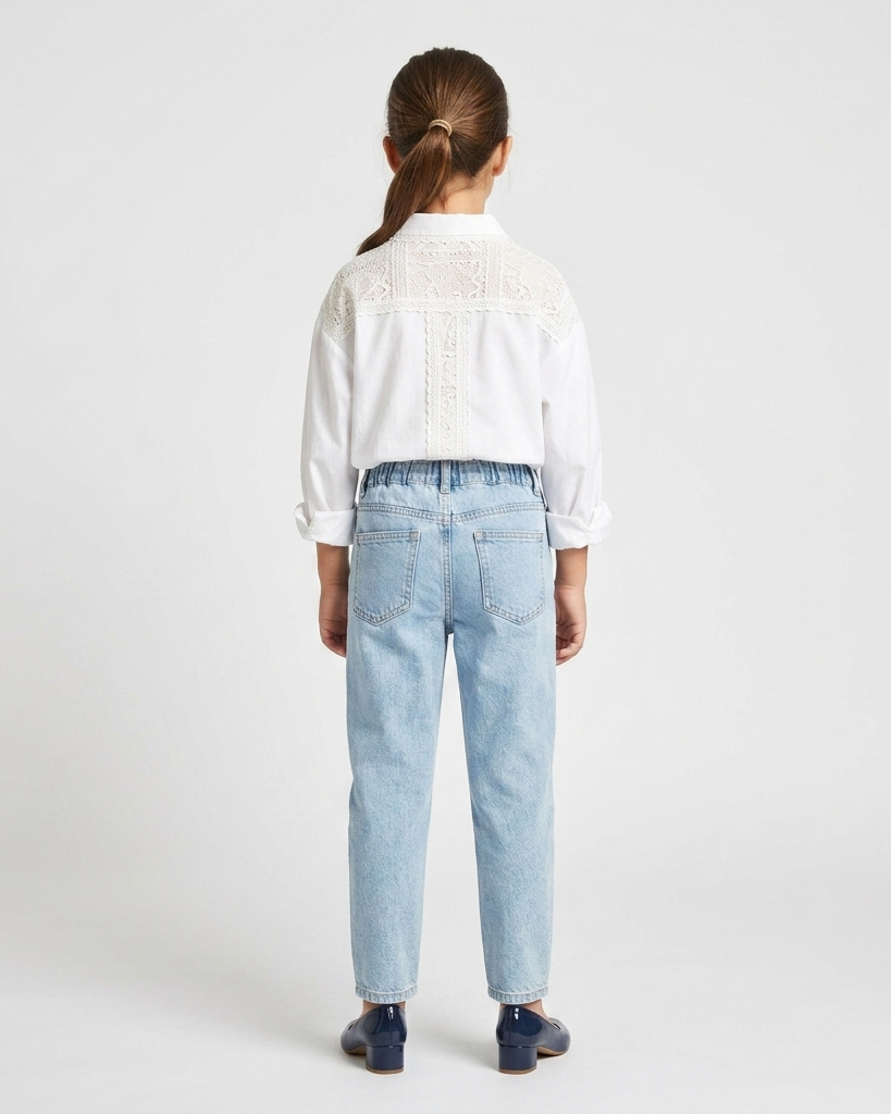 Slim Light Blue Tapered Jeans