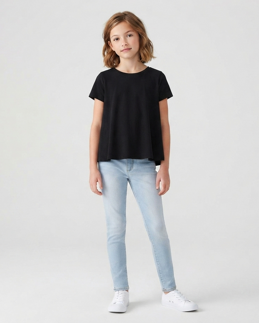 Light Blue Stretchable Skinny Fit Jeans