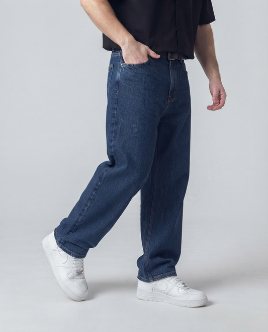 Dark Blue Baggy Jeans