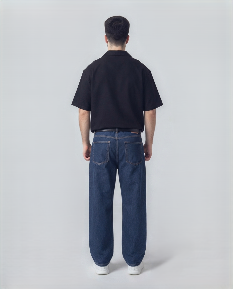 Dark Blue Baggy Jeans
