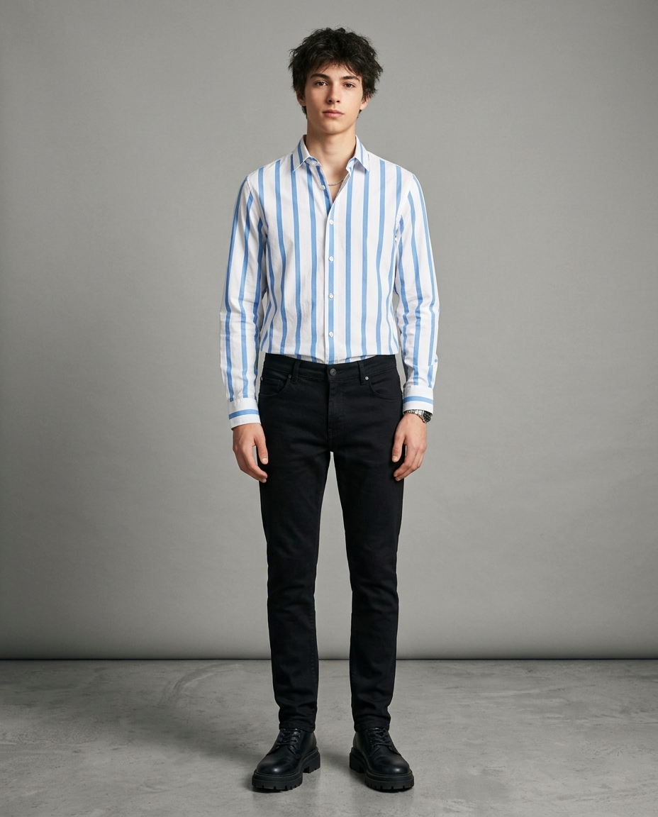 Men's Black Slim Fit Jeans