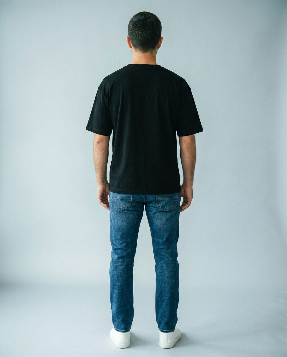 Dark Blue Straight Fit Jeans