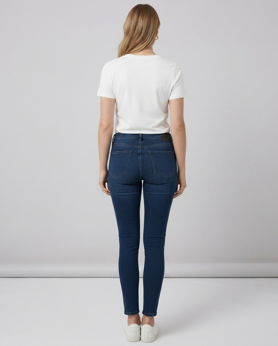 Dark Blue Skinny Stretchable Jeans