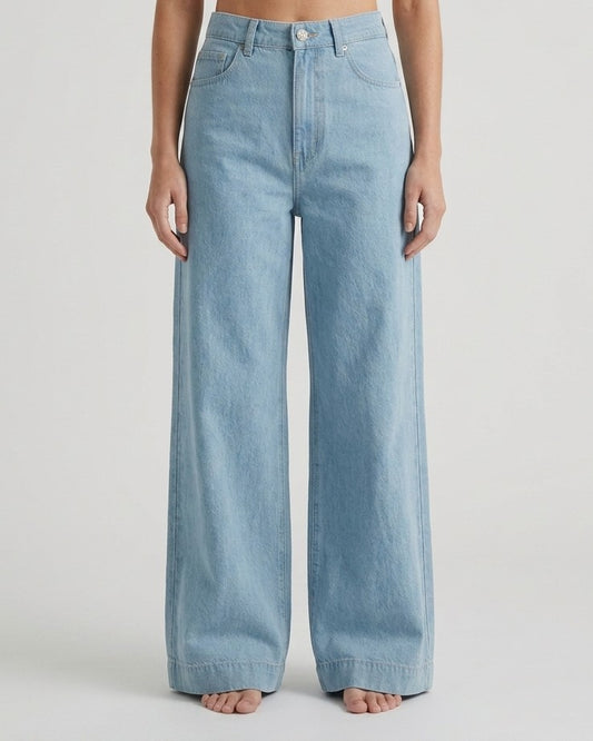 Light Wash Women's Baggy Jeans
