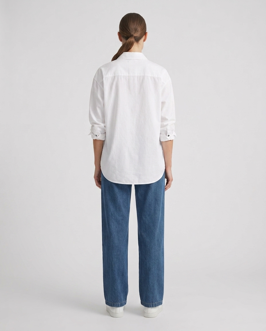 Medium Wash Women's Zipper Jeans
