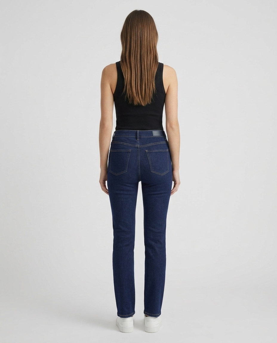 Slim Fit Indigo Jeans