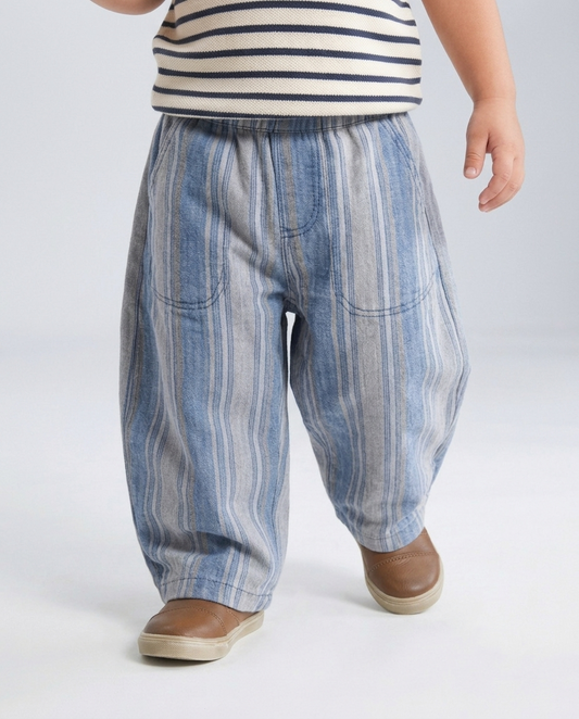 Yarn Dyed Baggy Jeans