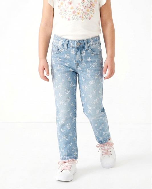Printed Slim Jeans